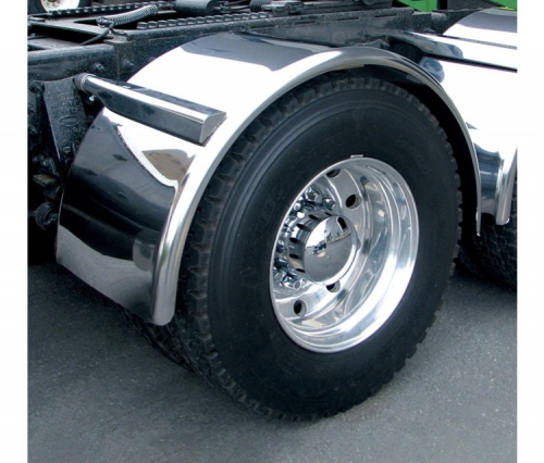Peterbilt Semi Truck Accessories Behind Cab Steel Single Spare
