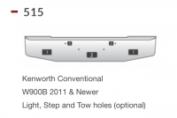 Kenworth W900B Bumper Conventional 2011 & Newer