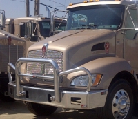 KENWORTH T270 Bumper. KENWORTH T370 Bumper.  EVOLUTION Heavy Duty Semi Truck Bumper from ALI ARC. 4 Post Moose Protection Semi Truck Bumper.