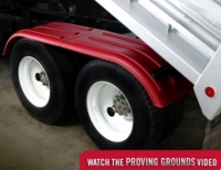 MINIMIZER Fenders.  The Work Horse Fenders.  MINIMIZER 4000 Tandem Axle Poly Fenders. Heavy Duty Semi Truck Fenders. In Stock and Ready To Ship FAST. 