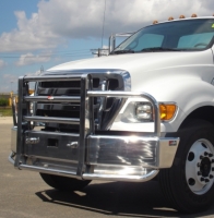 Ford F650 / F750.  2004 and Up.  Super Duty Bumper. Ali Arc Severe Duty Semi Truck Bumper. Elite protection. 