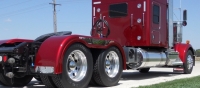 W.T.I. Full Fiberglass Semi Truck Fenders. 