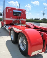 W.T.I. Original Full Fiberglass Semi Truck Fenders. 