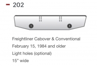 Freightliner Bumper Cabover & Conventional February 15, 1984 and older