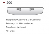 Freightliner Bumper Cabover & Conventional February 15, 1984 and older