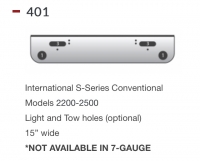 International S-Series 2200 Bumper, 2500 Bumper Conventional