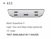Mack Superliner II Bumper