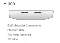 GMC Brigadier Bumper Conventional Standard Cab