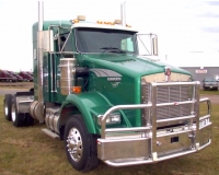 KENWORTH T800 Bumper. SEVERE DUTY Heavy Duty Semi Truck Bumper from ALI ARC. 2 Post Deer Protection Semi Truck Bumper.