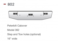 Peterbilt 362 Bumper Cabover 
