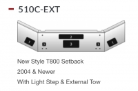 Kenworth T800 Bumper Setback 2004 & Newer