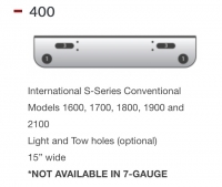 International S-Series Bumper 1600, 1700, 1800, 1900 and 2100 Conventional Models 