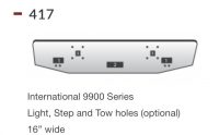 International 9900 Bumper Series