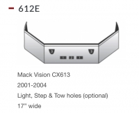 Mack Vision CX613 Bumper 2001-2004