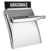 Hogebuilt Fenders | Semi Truck Quarter Fenders 27" | Q127 | 304 Grade 8 Stainless Steel | 32 Chrome Shop Inc. 