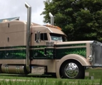 304 Stainless Semi Truck 8” Chino Exhaust Kits.